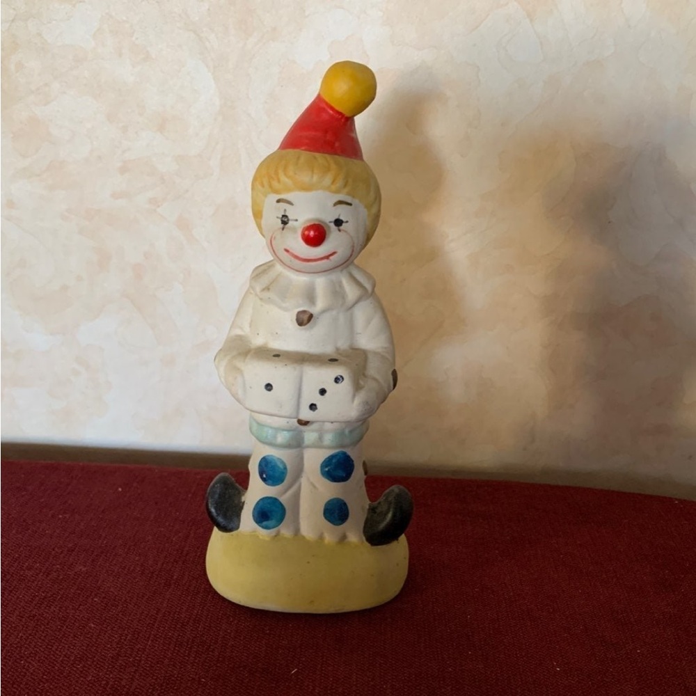 Collectible Vintage Pottery Clown